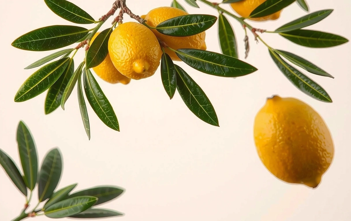 Ilustração botânica vintage